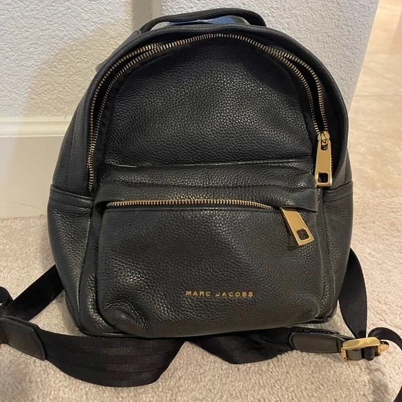 Marc Jacobs | Bags | Marc Jacobs Black Mini Backpack | Poshmark display picture 2